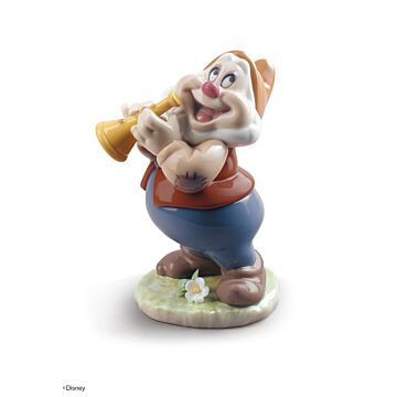 Happy Snow White Dwarf Figurine in Lladró