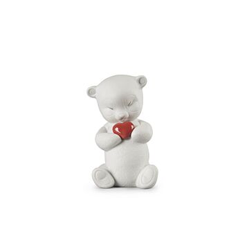 Roby-Corageous Bear Figurine in Lladró