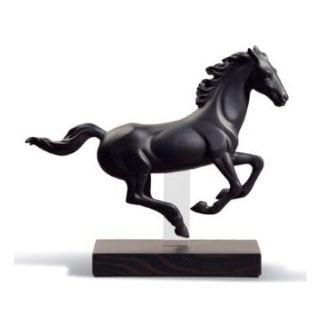 Gallop I (black) in Lladró