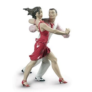 Salsa Couple Figurine. Limited Edition in Lladró