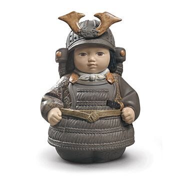 Samurai Toy Figurine in Lladró