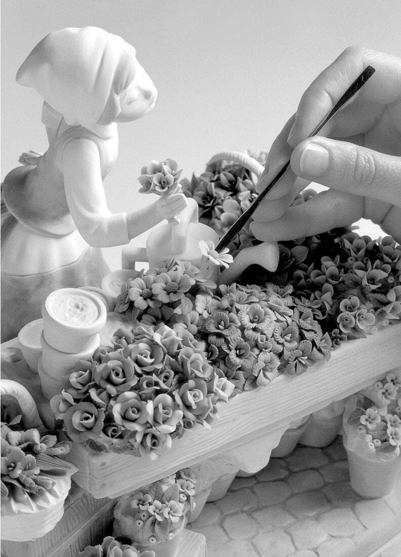 公園通りの花屋さん - Lladro-Japan 公園通りの花屋さん - Lladro-Japan