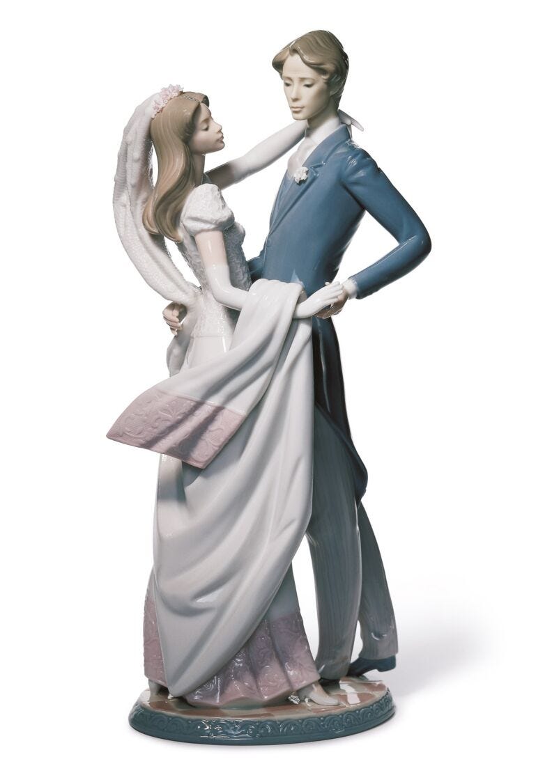 I Love You Truly Couple Figurine, 1 of 5