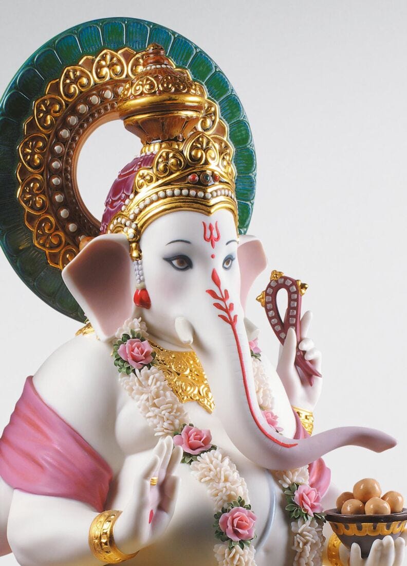 富神 ガネーシャ - Lladro-Japan 富神 ガネーシャ - Lladro-Japan