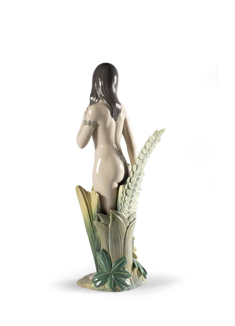 Paradise Nude Woman Figurine. Limited Edition in Lladró