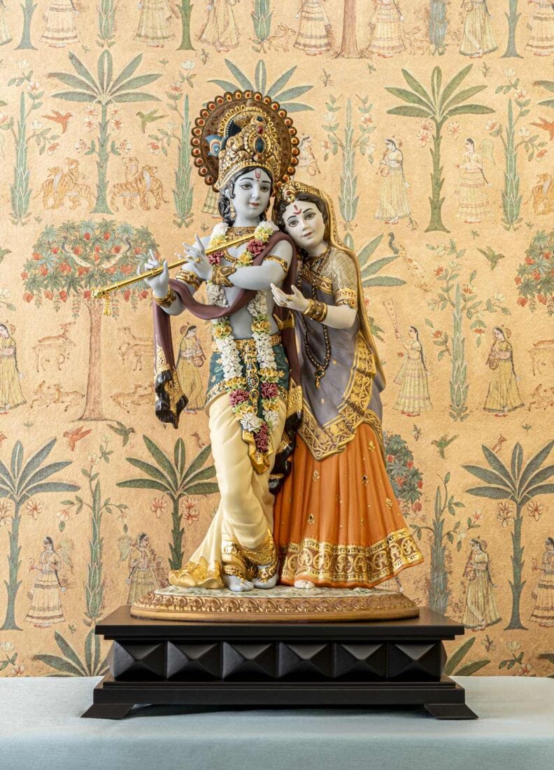 Radha Krishna Sculpture. Limited edition, 2 of 8