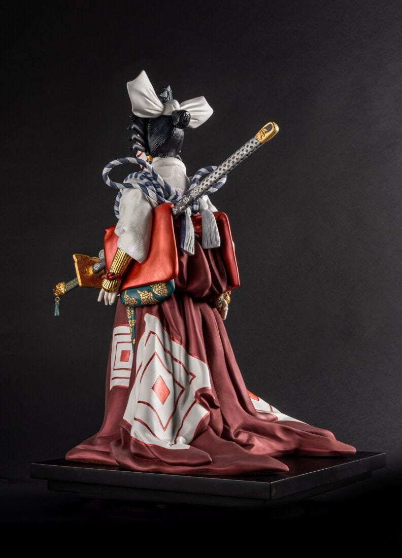 Japan-Kabuki Sculpture. Limited Edition in Lladró