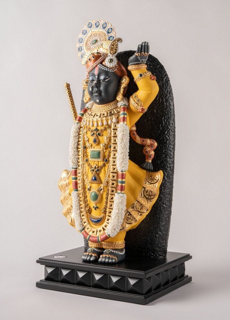 Scultura Lord Shrinathji. Serie Limitata in Lladró