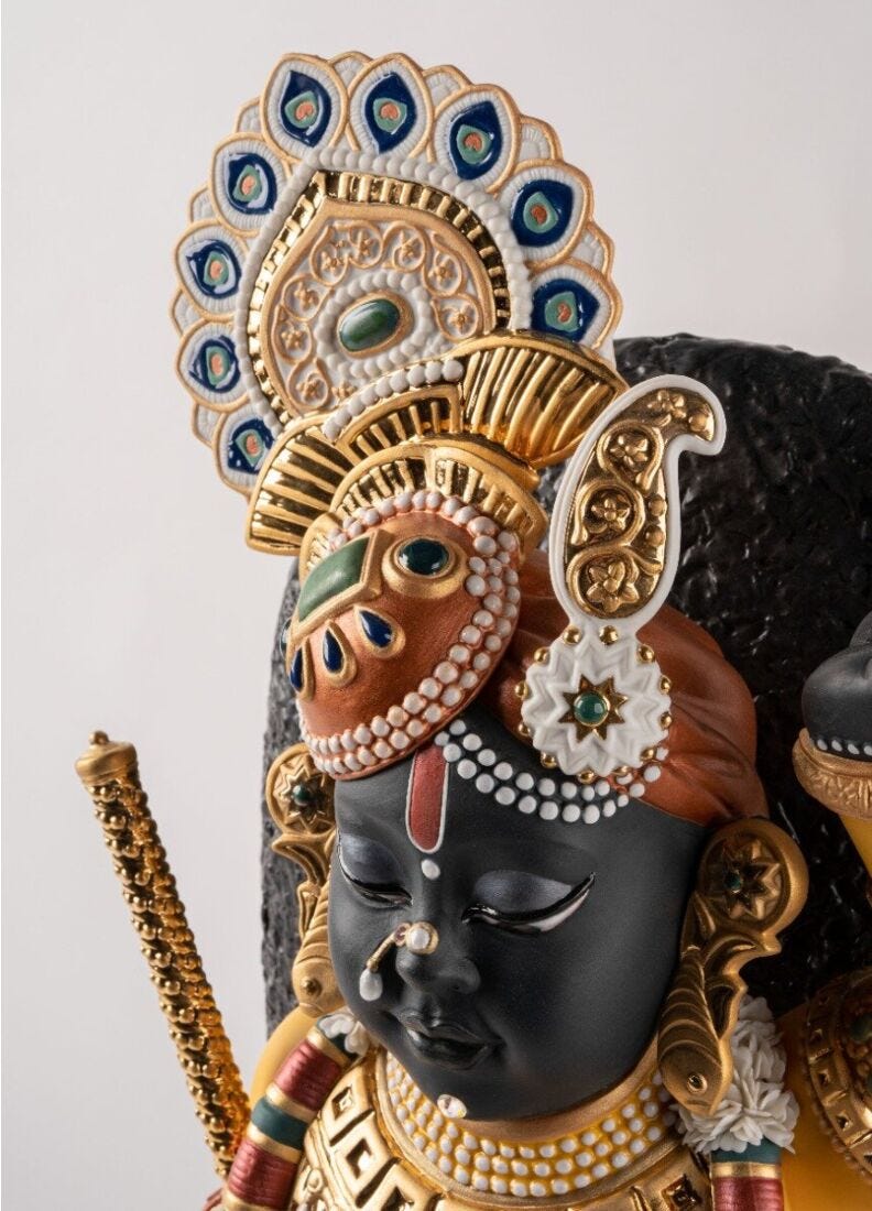 Scultura Lord Shrinathji. Serie Limitata in Lladró