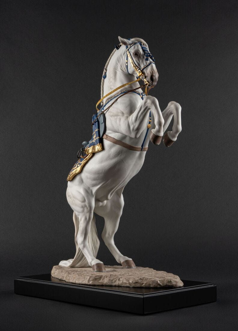 Spanish Pure Breed Sculpture - Haute École. Limited Edition, 3 of 10