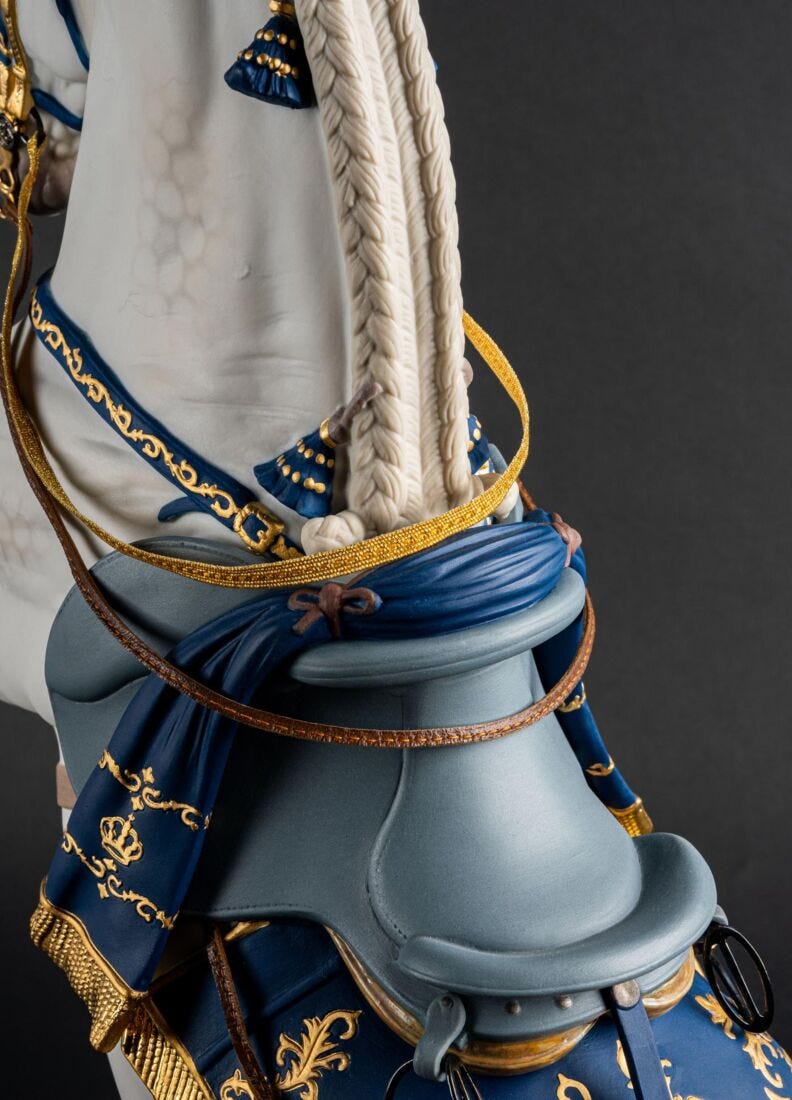 Spanish Pure Breed Sculpture - Haute École. Limited Edition, 5 of 10