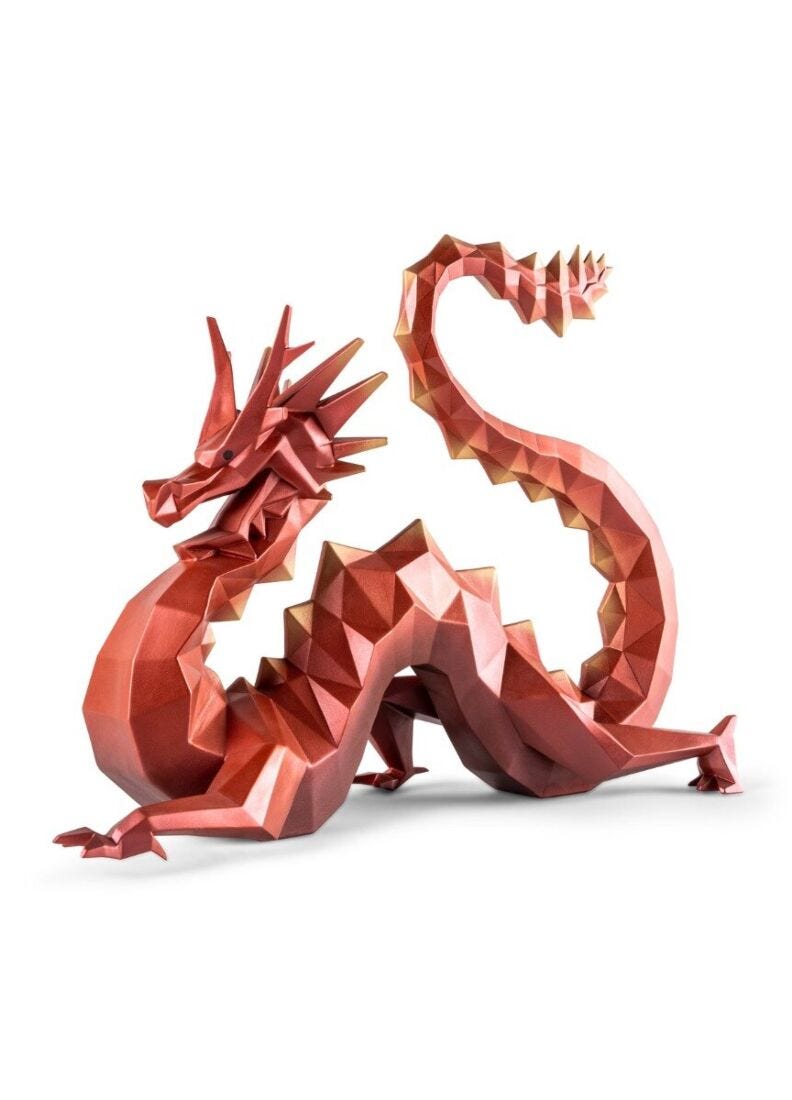 Sculpture dragon chinois • Nonitt Paper Sculptures