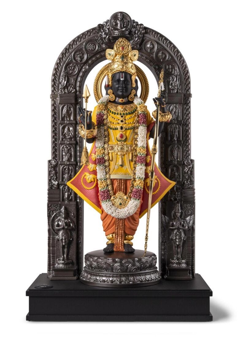 Lord Ram Lalla by Dr. Arun Yogiraj Sculpture. Limited Edition, 1 of 10