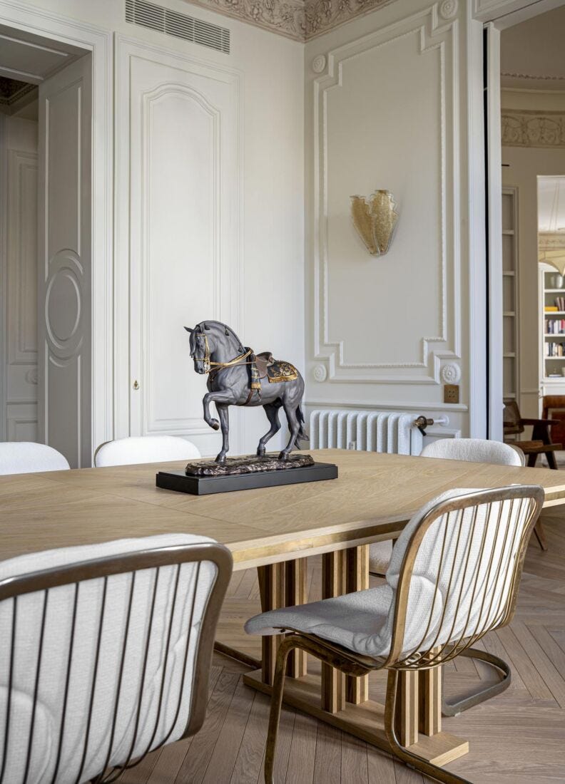 Spanish pure breed Sculpture. Black. Limited Edition, 2 of 10