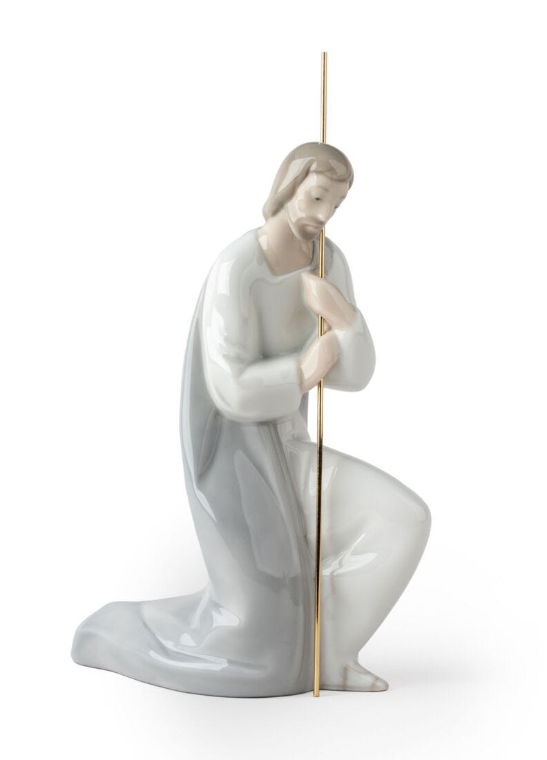 Saint Joseph Nativity Figurine-III in Lladró