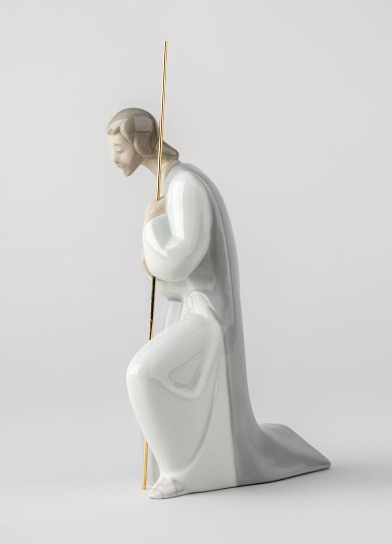 Saint Joseph Nativity Figurine-III in Lladró