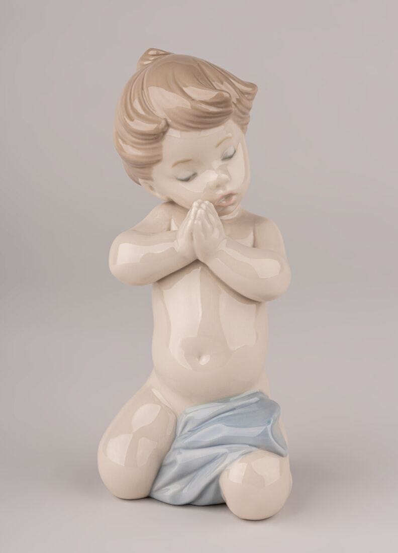 Figura Niño orando en Lladró