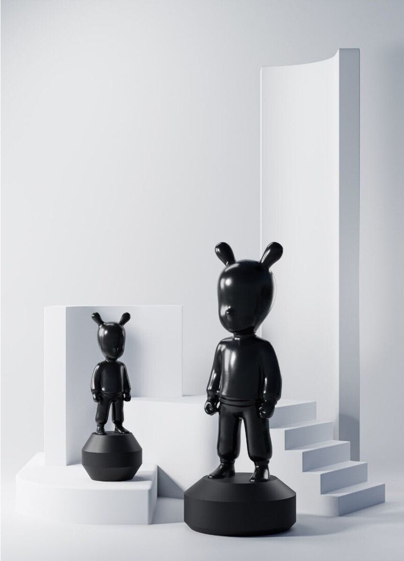 Figurina The Black Guest. Modello piccolo. in Lladró