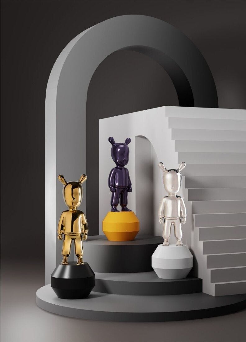 The Gold Guest - 小 - Lladro-Japan