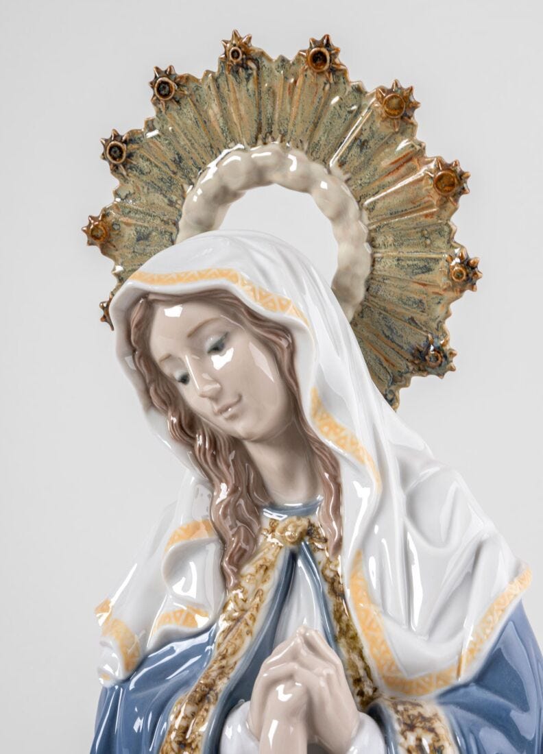 Figura La Virgen de la Divina Providencia en Lladró