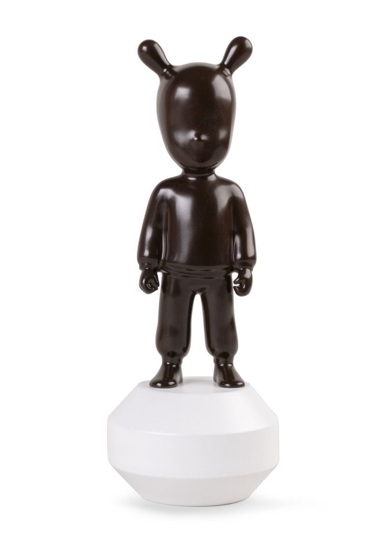 The chocolate Guest Sculpture. Small model, 1 of 7