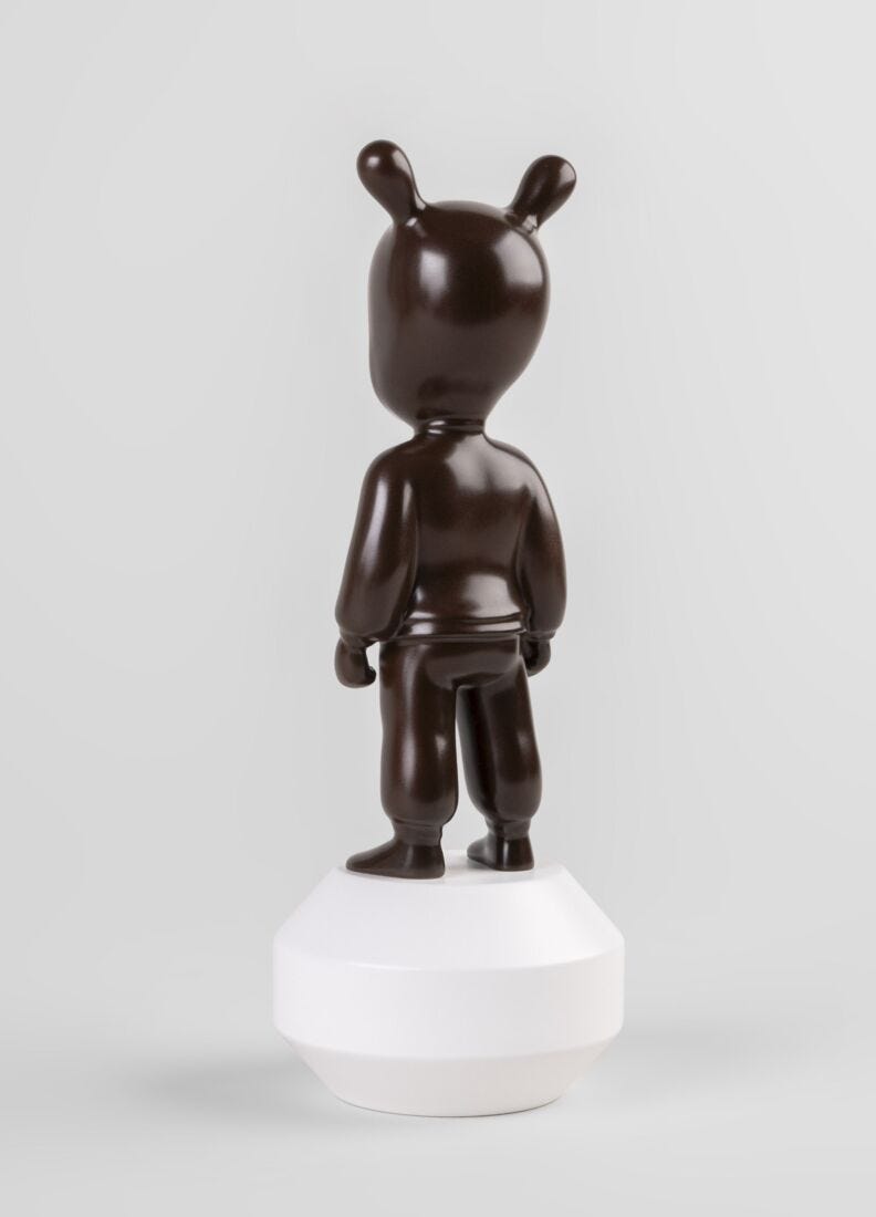 The chocolate Guest Sculpture. Small model, 5 of 7