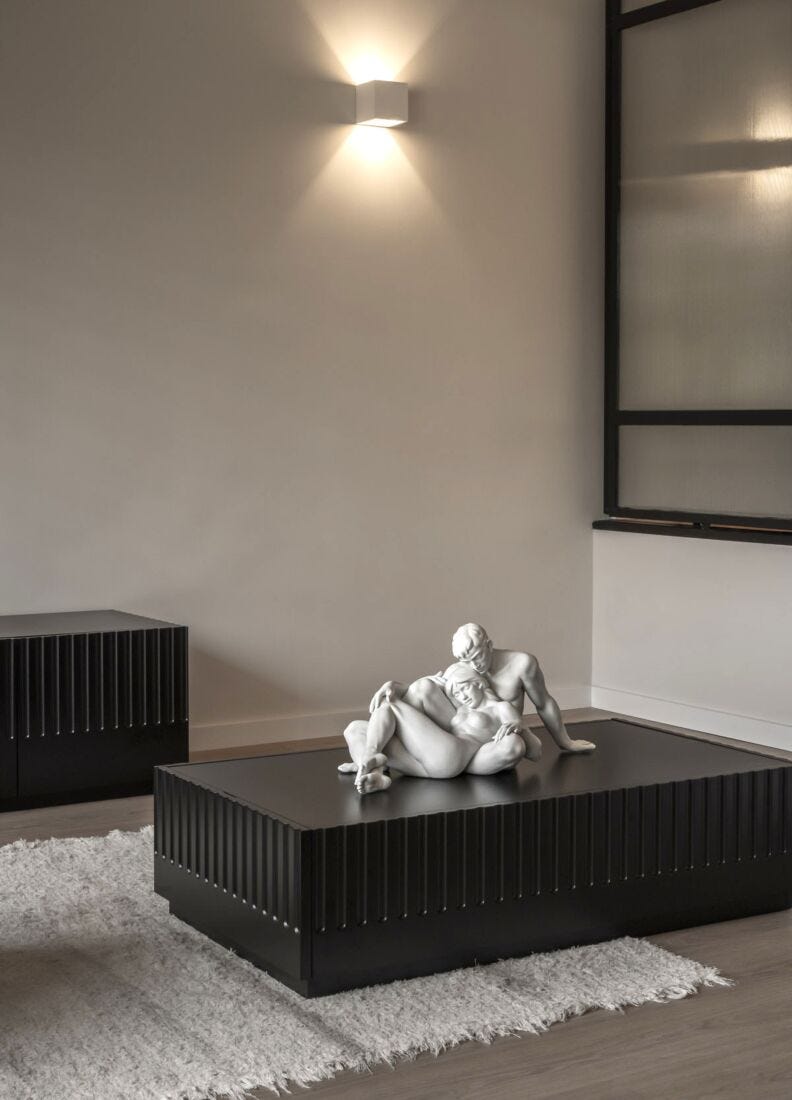 Escultura pareja Un momento eterno, 2 de 8