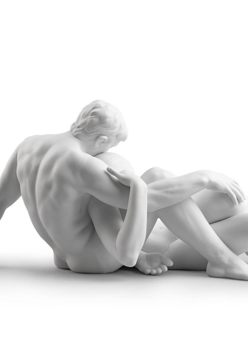 Escultura pareja Un momento eterno, 3 de 8