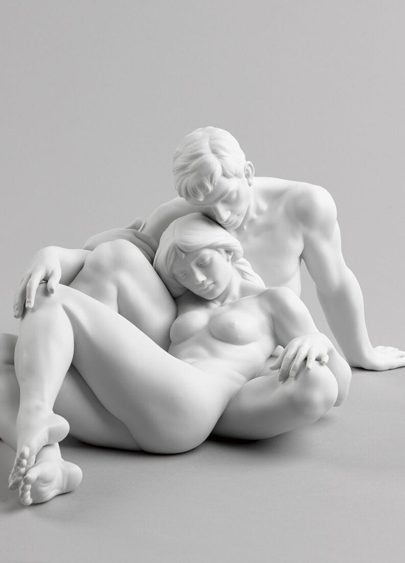 Escultura pareja Un momento eterno, 4 de 8