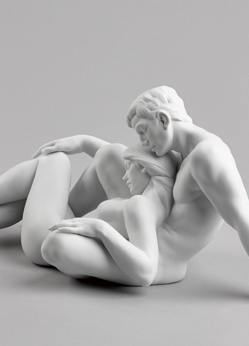 Escultura pareja Un momento eterno, 7 de 8