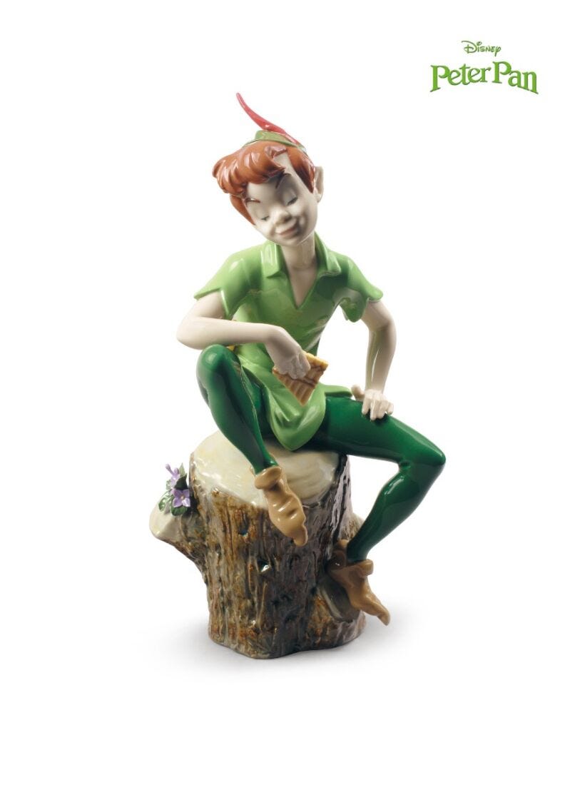 Figura Peter Pan en Lladró