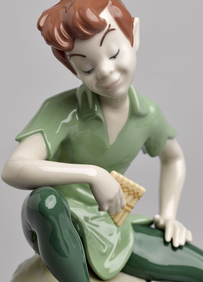 Figura Peter Pan en Lladró