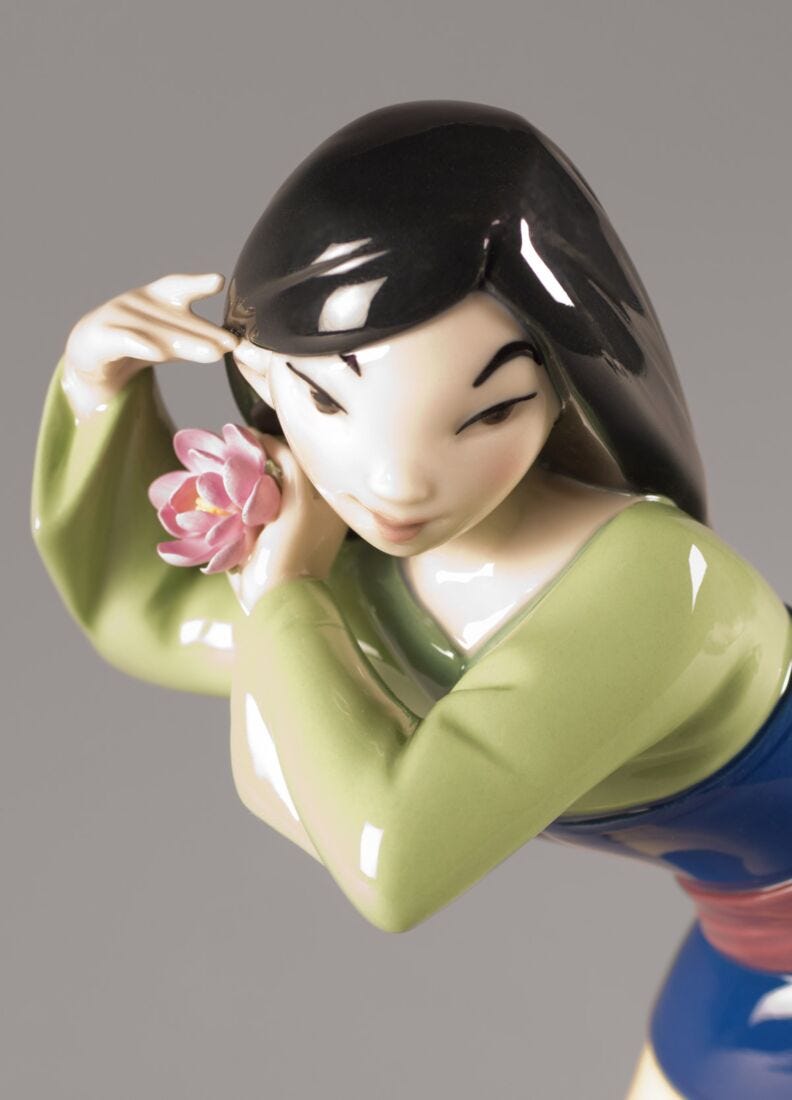 Figura Mulan en Lladró