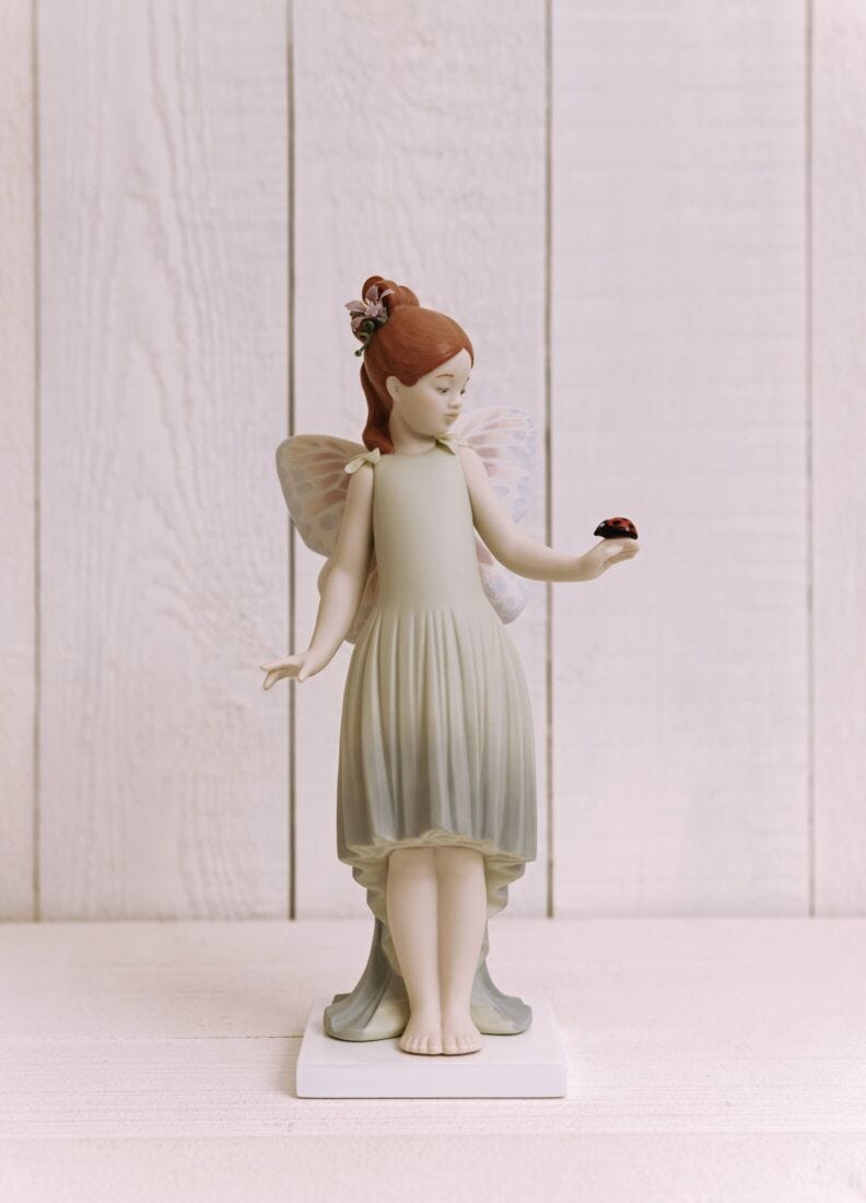 Childhood fantasy Girl Figurine in Lladró