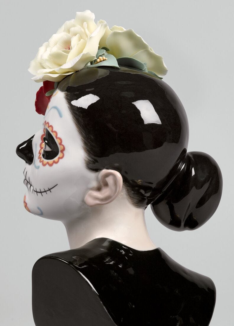 Beautiful Catrina Figurine. Limited Edition in Lladró