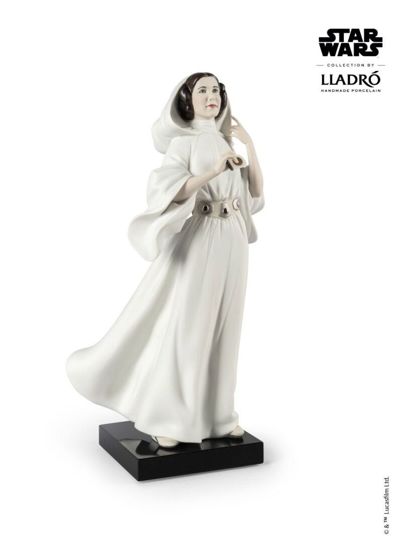 Figura Princess Leia™'s new hope in Lladró