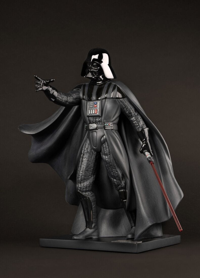 Escultura Darth Vader™. Serie Limitada en Lladró