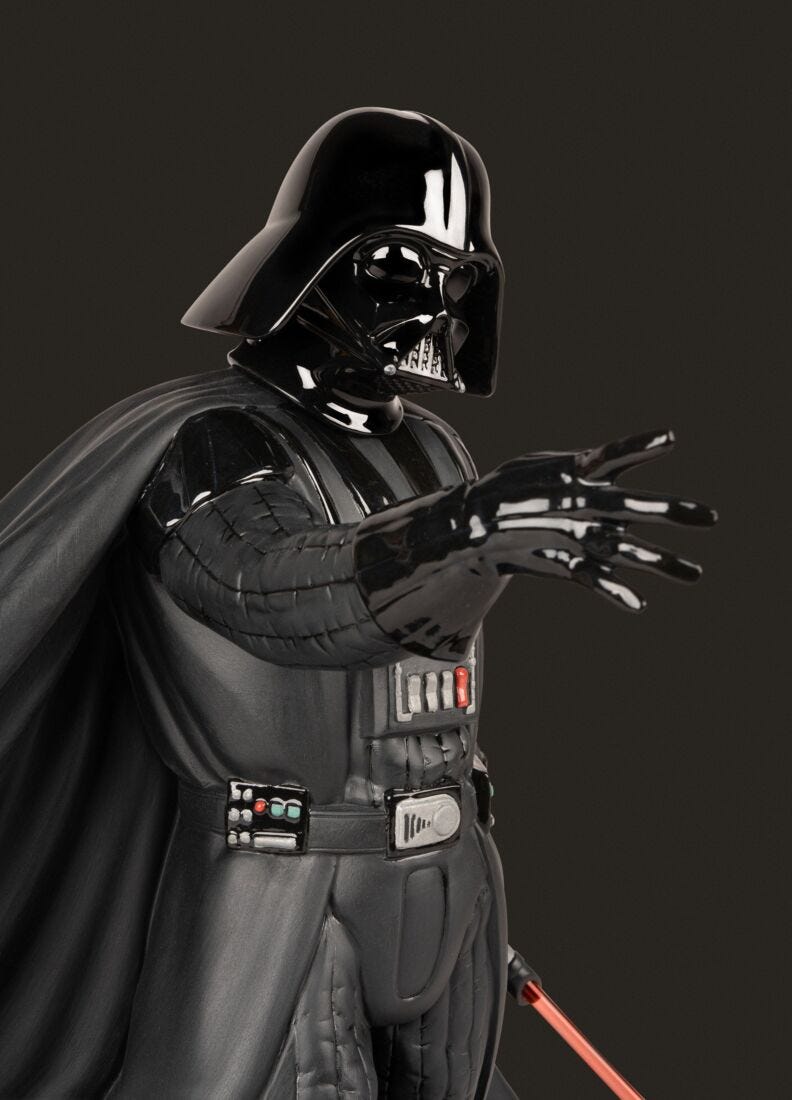 Scultura Darth Vader™. Serie Limitata in Lladró