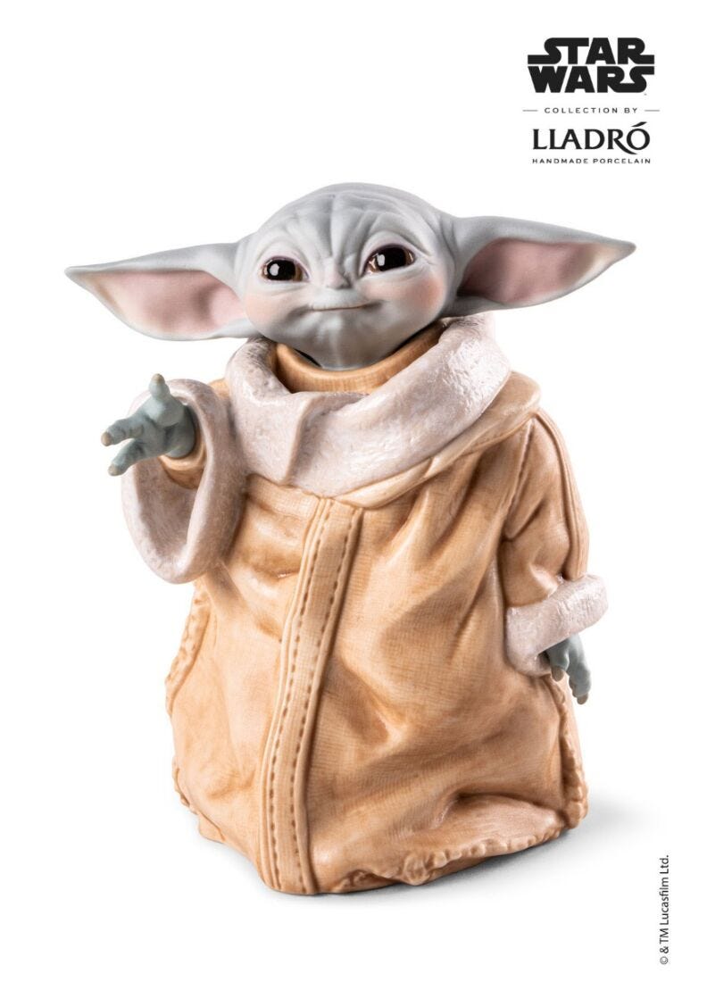 Grogu™ Sculpture - Lladro-Europe