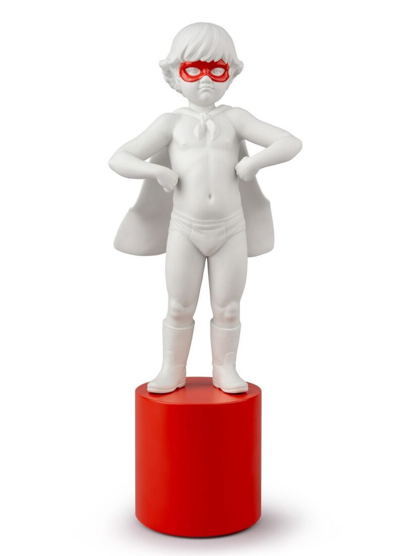 Hero to rescue Boy Figurine in Lladró