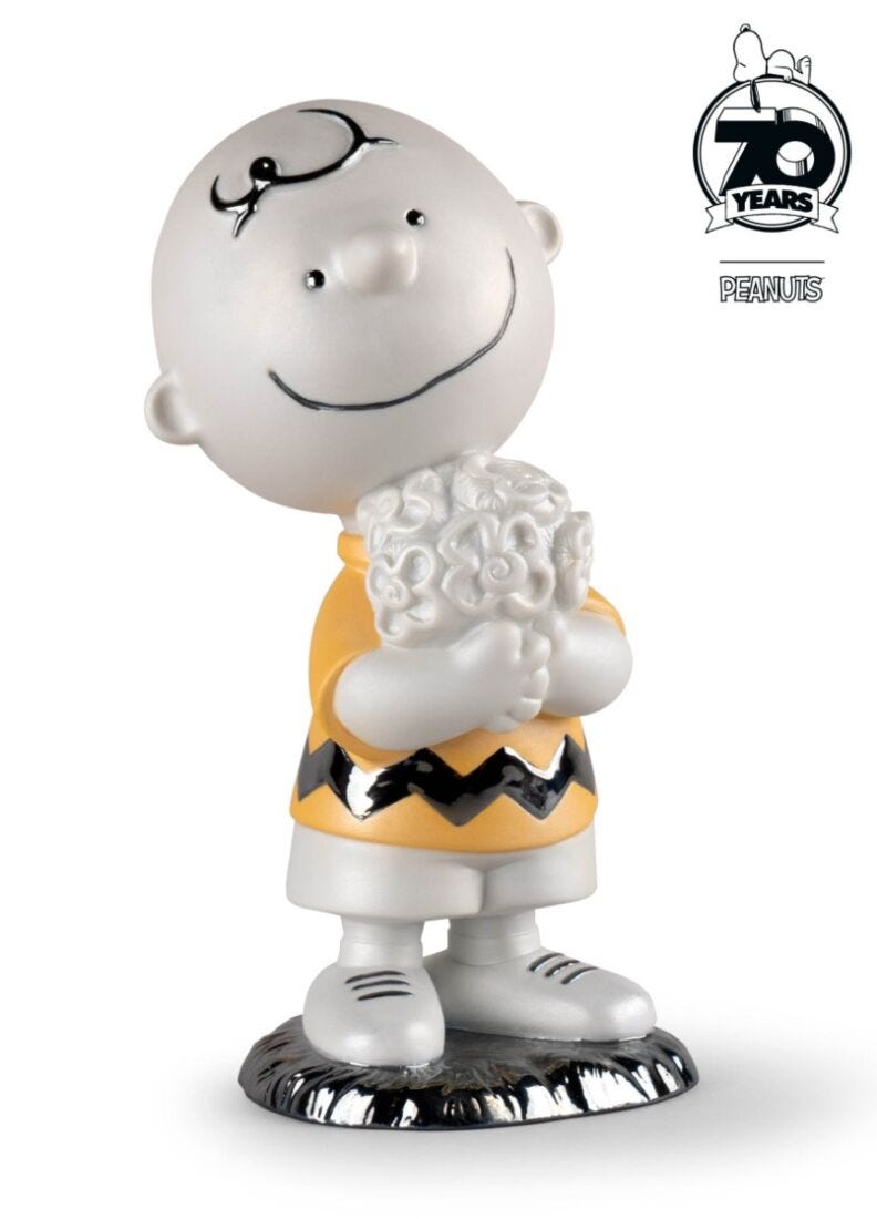 Charlie Brown Figurine in Lladró