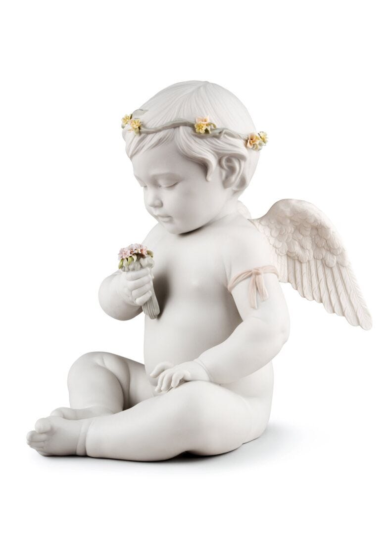 Celestial Angel Figurine in Lladró