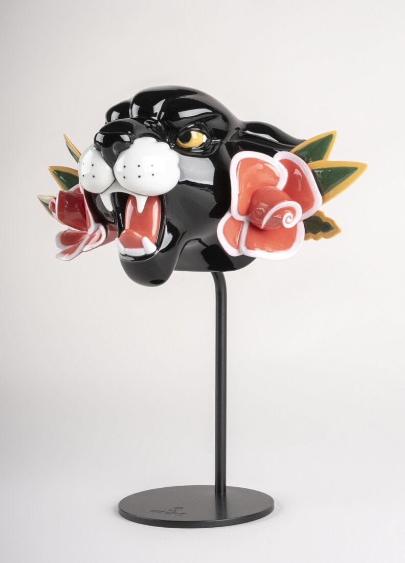 Large Standing Panther Statue - Jansen Furniture