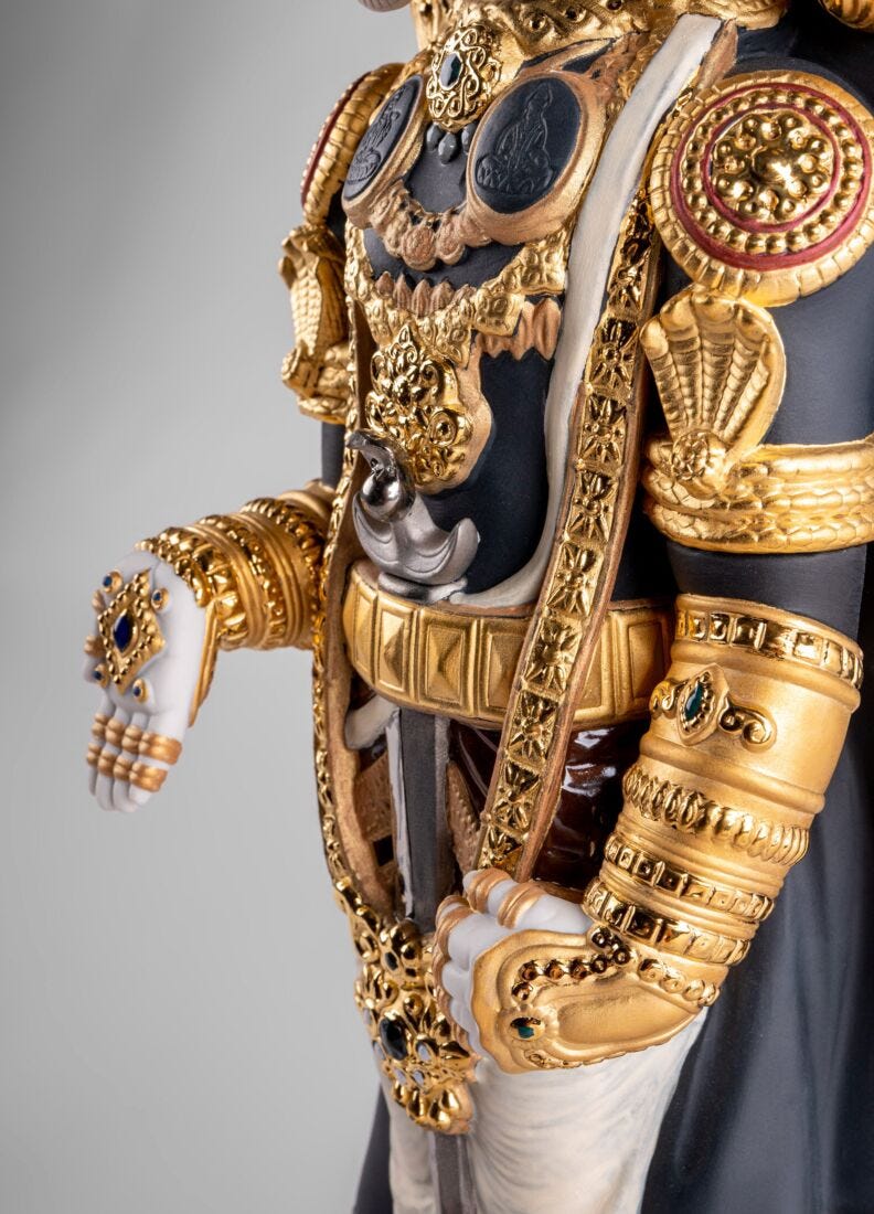 Lord Balaji Sculpture . Limited Edition in Lladró