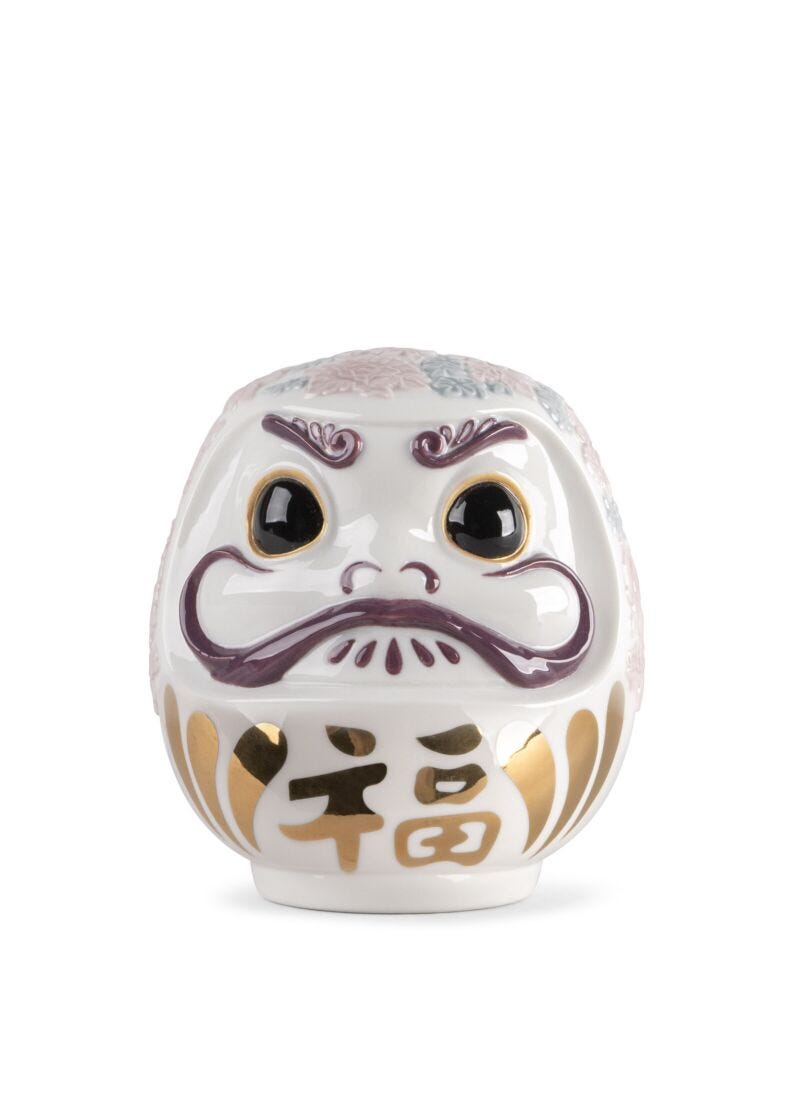 Daruma (pink) in Lladró