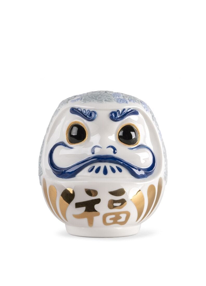 Daruma (azul) en Lladró