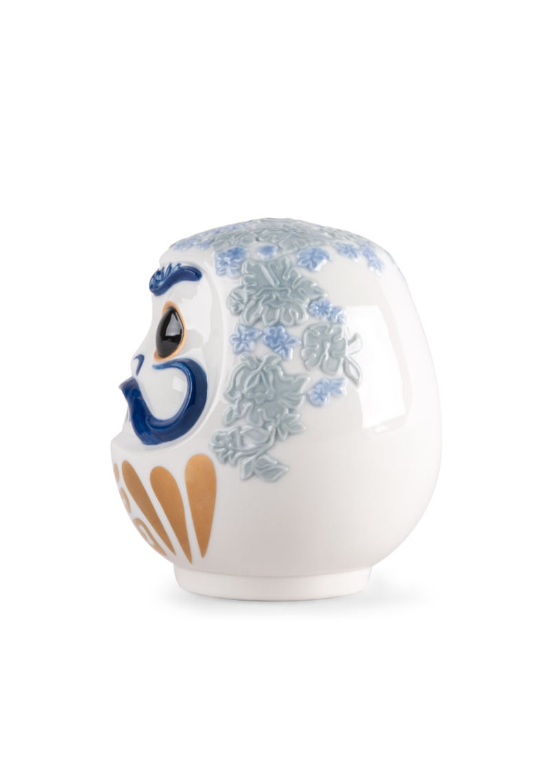 Daruma (blu) in Lladró