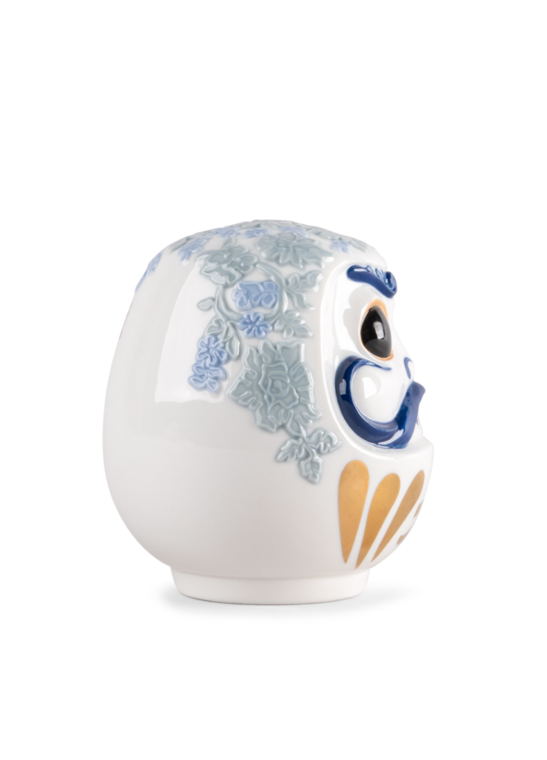 Daruma (blu) in Lladró