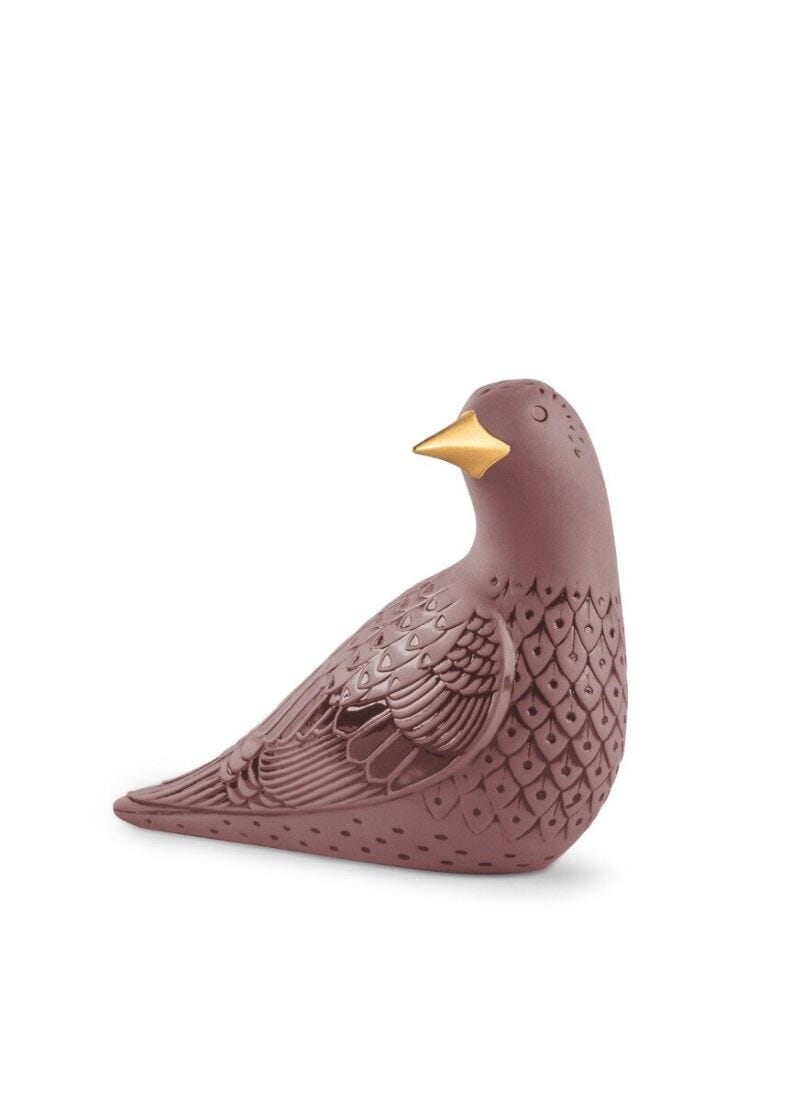 Starling II Figurine. Purple in Lladró