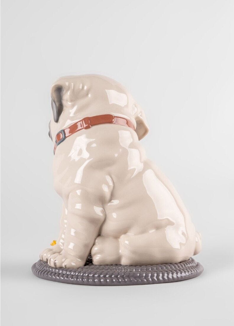 Escultura Puppie Pug en Lladró